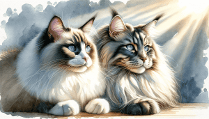 Ragdoll cat Vs Maine Coon