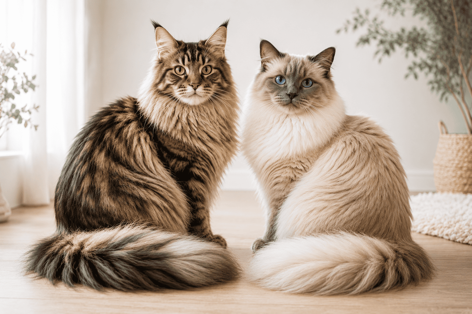 fluffy tail cat breeds