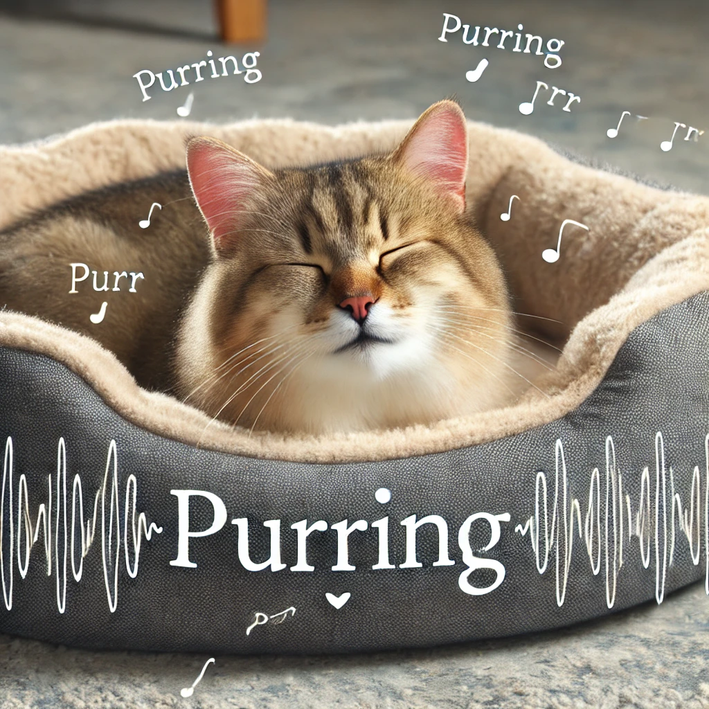 cat purrs