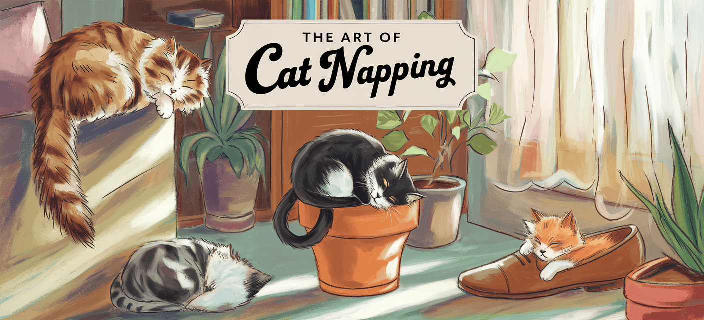 cats sleeping in weird places