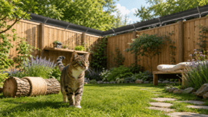 cat proof yard