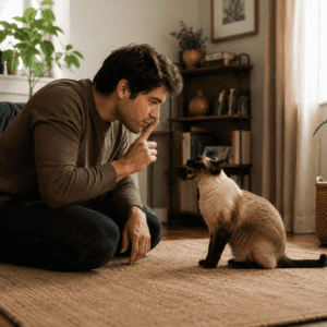 how to train a Siamese cat