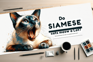 Do Siamese cats meow a lot