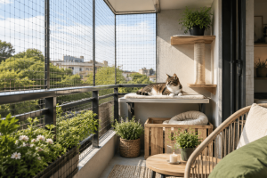 cat-proof balcony