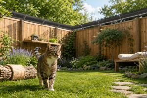 cat proof yard