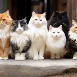 different cat breeds