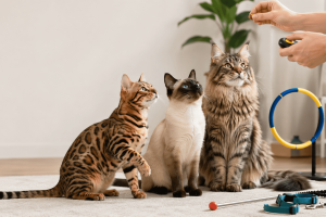 Cat breeds that can be trained