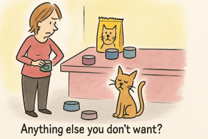 picky cat Cat picky eater