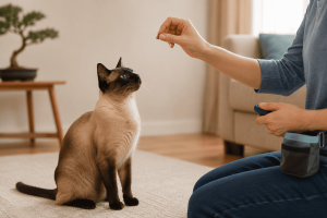 how to train a Siamese cat